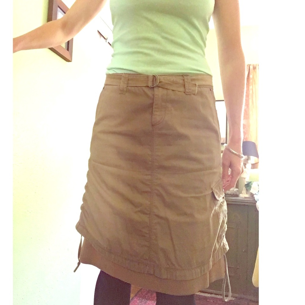 55DSL (Diesel) Khaki Skirt